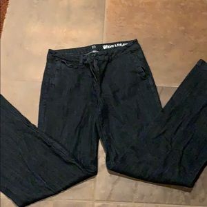 New York & Co Low rise wide leg Flare trousers 10